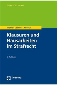 Klausuren Und Hausarbeiten Im Strafrecht