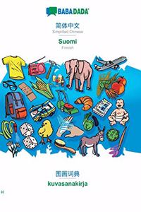 BABADADA, Simplified Chinese (in chinese script) - Suomi, visual dictionary (in chinese script) - kuvasanakirja