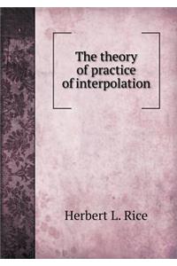 The Theory of Practice of Interpolation