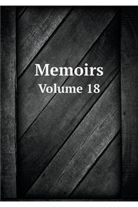 Memoirs Volume 18