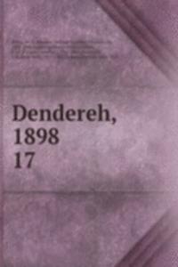 Dendereh, 1898