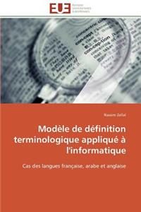 Modèle de définition terminologique appliqué à l'informatique