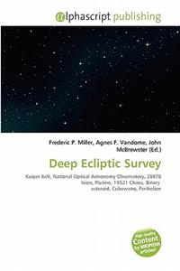 Deep Ecliptic Survey