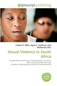 Sexual Violence in South Africa