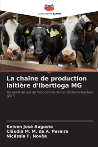 chaîne de production laitière d'Ibertioga MG