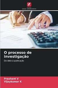 O processo de investigação