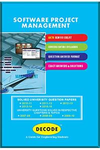 Decode Software Project Management for AKTU ( Sem- VII CSE / IT Course 2013 )