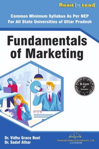 Fundamentals of Marketing U.P B.COM 4th Semester English Medium book by Thakur Publication Pvt.ltd.
