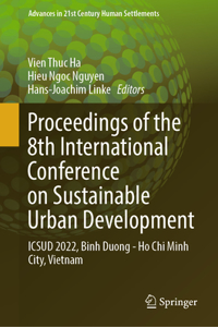 Proceedings of the 8th International Conference on Sustainable Urban Development