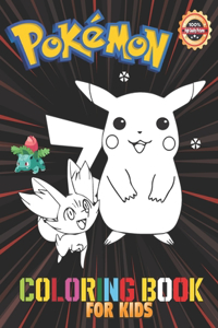 Pokemon coloring book for kids