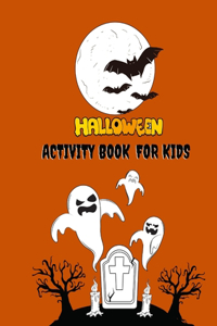 Halloween Activity Book for Kids
