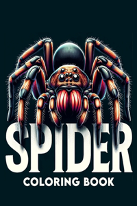 Spider coloring book