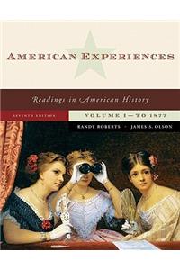 American Experiences, Volume 1