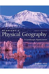 Pearson Etext Student Access Code Card for McKnight's Physical Geography