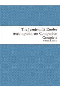 The Jeanjean 18 Etudes Accompaniment Companion Complete