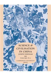 Science and Civilisation in China, Part 1, Physics