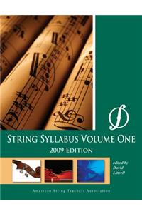 String Syllabus, Volume 1