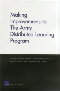 Making Improvements to the Army Distributed Learning Program