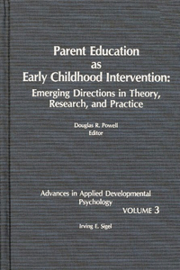 Parent Education as Early Childhood Intervention