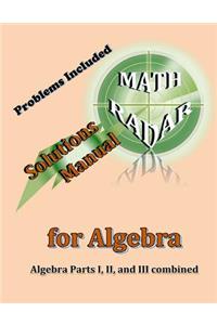 Solutions Manual for Algebra