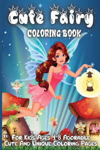 Cute Fairy Coloring Book