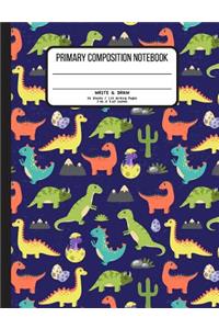 Primary Composition Notebook 55 Sheets / 110 Writing Pages 7.44 x 9.69 Inches