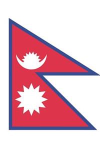 Nepal Flag Notebook - Nepalese Flag Book - Nepal Travel Journal