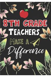 8th Grade Teachers Make a Difference