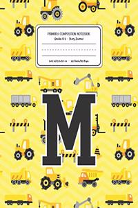 Primary Composition Notebook Grades K-2 Story Journal M