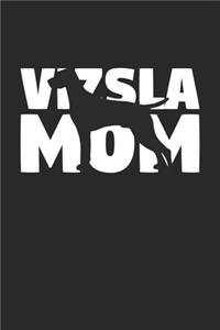 Vizsla Journal - Vizsla Notebook 'Vizsla Mom' - Gift for Dog Lovers