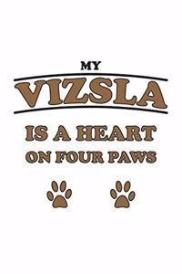 My Vizsla is a heart on four paws