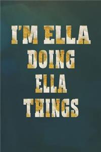 I'm Ella Doing Ella Things