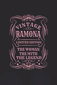 Vintage Ramona Limited Edition the Woman the Myth the Legend