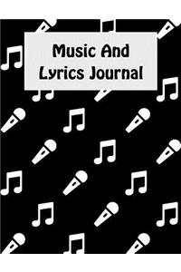 Music And Lyrics Journal