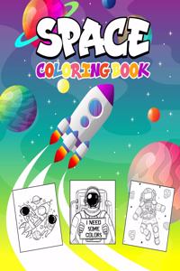 Space Coloring Book