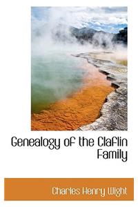 Genealogy of the Claflin Family