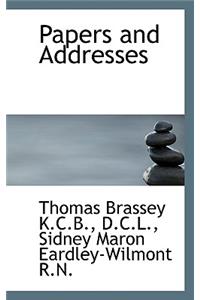 Papers and Addresses