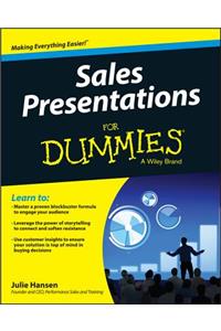 Sales Presentations for Dummies