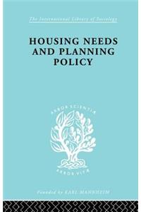 Housing Needs and Planning Policy