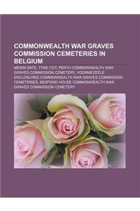 Commonwealth War Graves Commission Cemeteries in Belgium