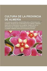 Cultura de La Provincia de Almeria