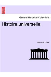 Histoire Universelle.