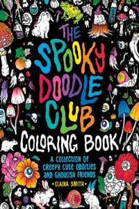 Spooky Doodle Club Coloring Book