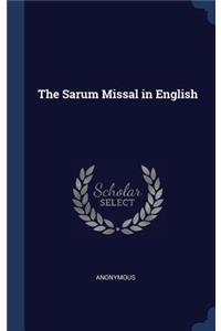 The Sarum Missal in English