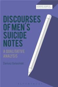 Discourses of Men's Suicide Notes