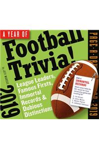 A Year of Football Trivia! Page-A-Day Calendar 2019