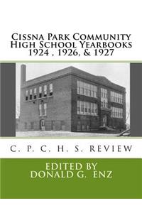 Cissna Park Community High School Yearbooks 1924 TO 1927