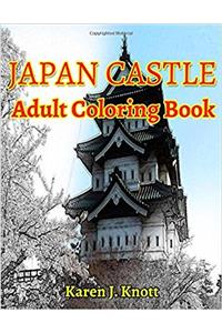Japan Castle Adults Coloring Books