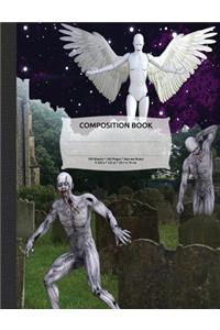 Zombie Apocalypse Composition Notebook, Narrow Ruled