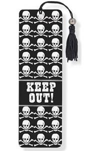 Beaded Bkmk Keep Out!